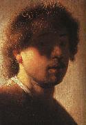 REMBRANDT Harmenszoon van Rijn Self-Portrait sh painting